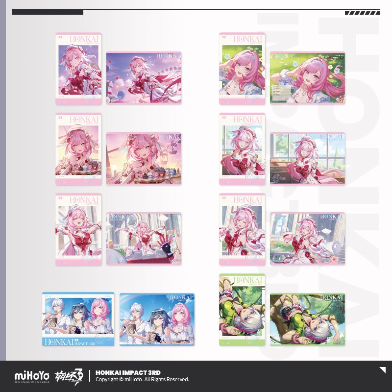 [ พร้อมส่ง / Official ] Honkai Impact 3rd CG - Film Card + Flash Card ฮงไค อิมแพค HI3 ฟิล์ม การ์ด แฟ