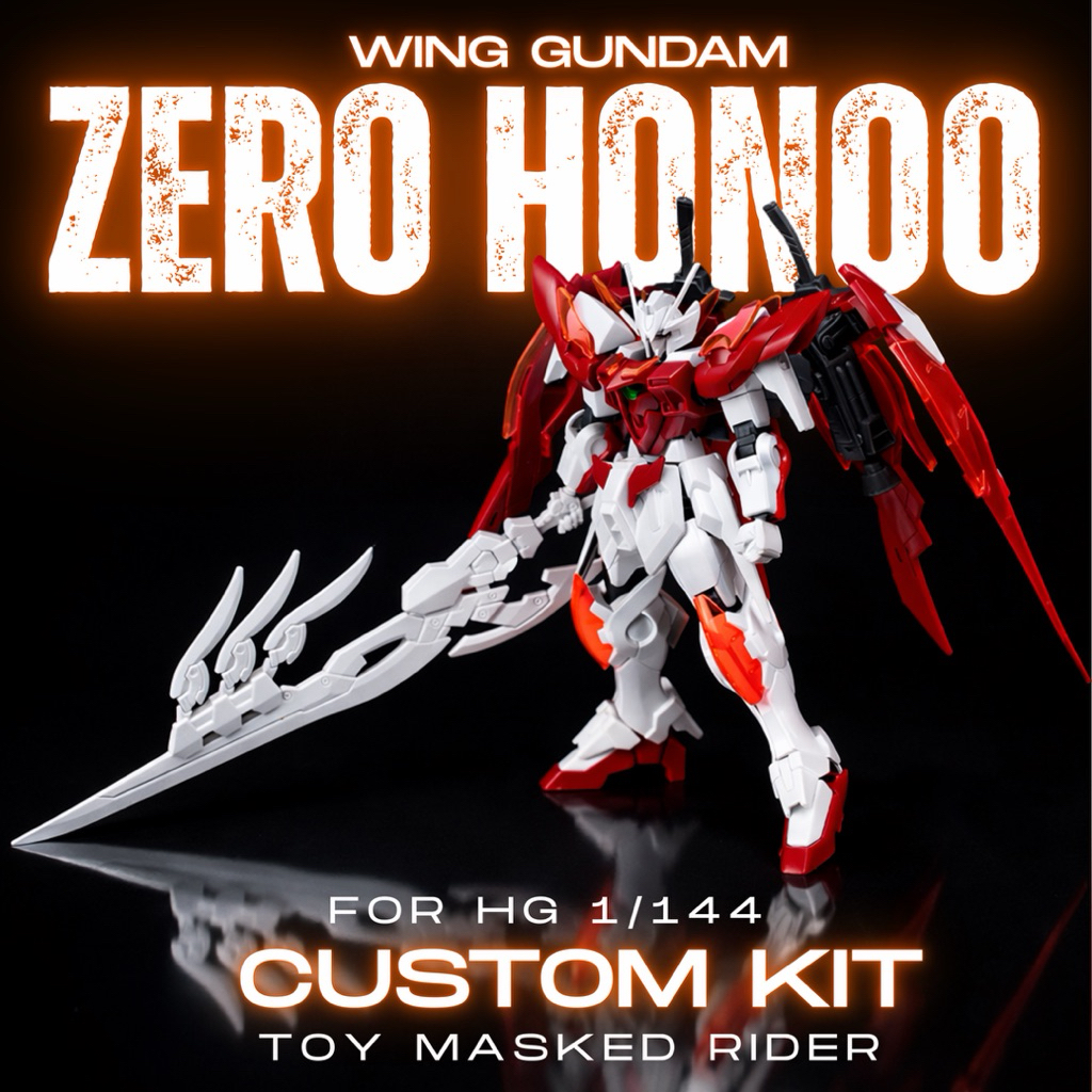 🟥ชุดแต่ง HG BF 1/144 WING GUNDAM ZERO HONOO CUSTOM KIT งานจีนค่าย VT