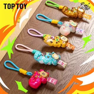 แบบจุ่ม💛พร้อมส่งในไทย🇹🇭 Great Power Fortune Cat Protecting Blessing - พวงกุญแจ ของแท้💯