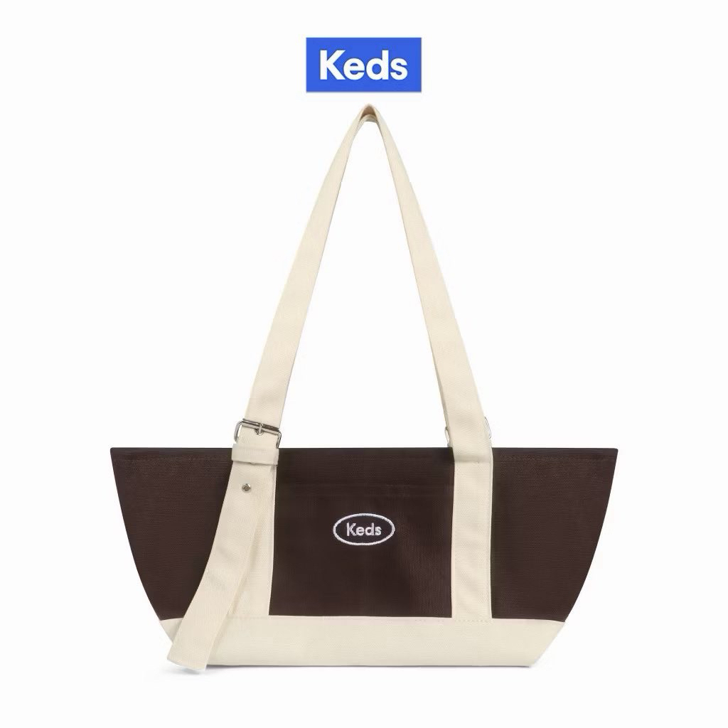 ส่งต่อ กระเป๋า KEDS รุ่น THE KEDS TUBEY BAG สีบราวน์ชูการ์มิลค์