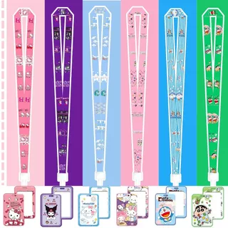 [พร้อมส่ง] 【จัดส่งจากกรุงเทพฯ】เฟรมการ์ด ลายการ์ตูน กรอบใส่การ์ด ศิลปิน ปลอกใส่บัตร พร้อมสาย พลาสติกใส ใส่บัตรนักเรียน