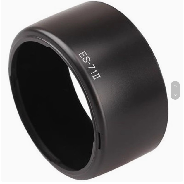 ES-71II Hood for Lens Canon EF 50mm F1.4 USM ฮูดแคนนอน 50 mm f 1.4 ทรงกลม YN50mm F1.4 Canon Nikon