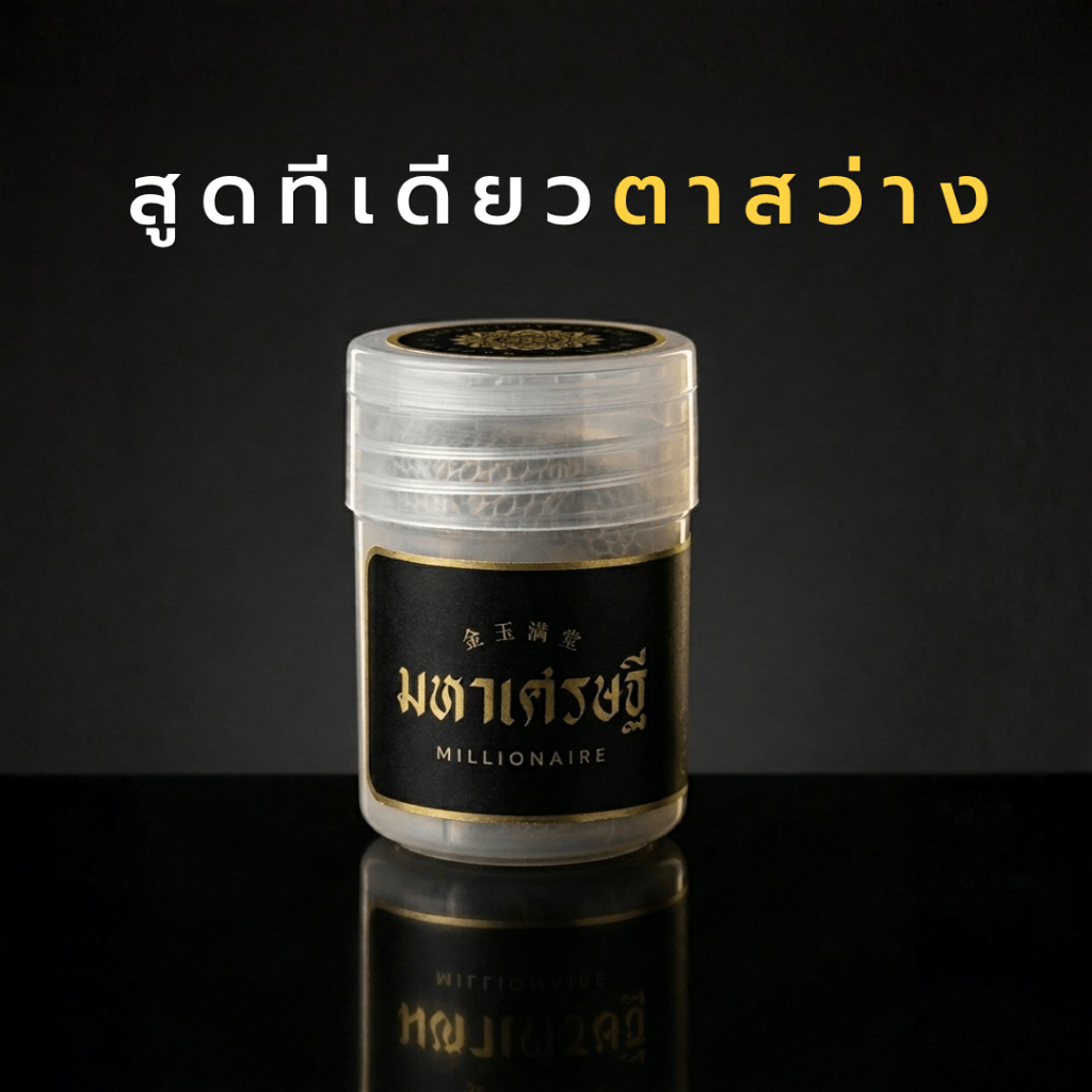 [⚡สูดทีเดียวตาสว่าง ✨] MAHAMU aroma มหาเศรษฐี ไซส์ปกติ หอมลักชู