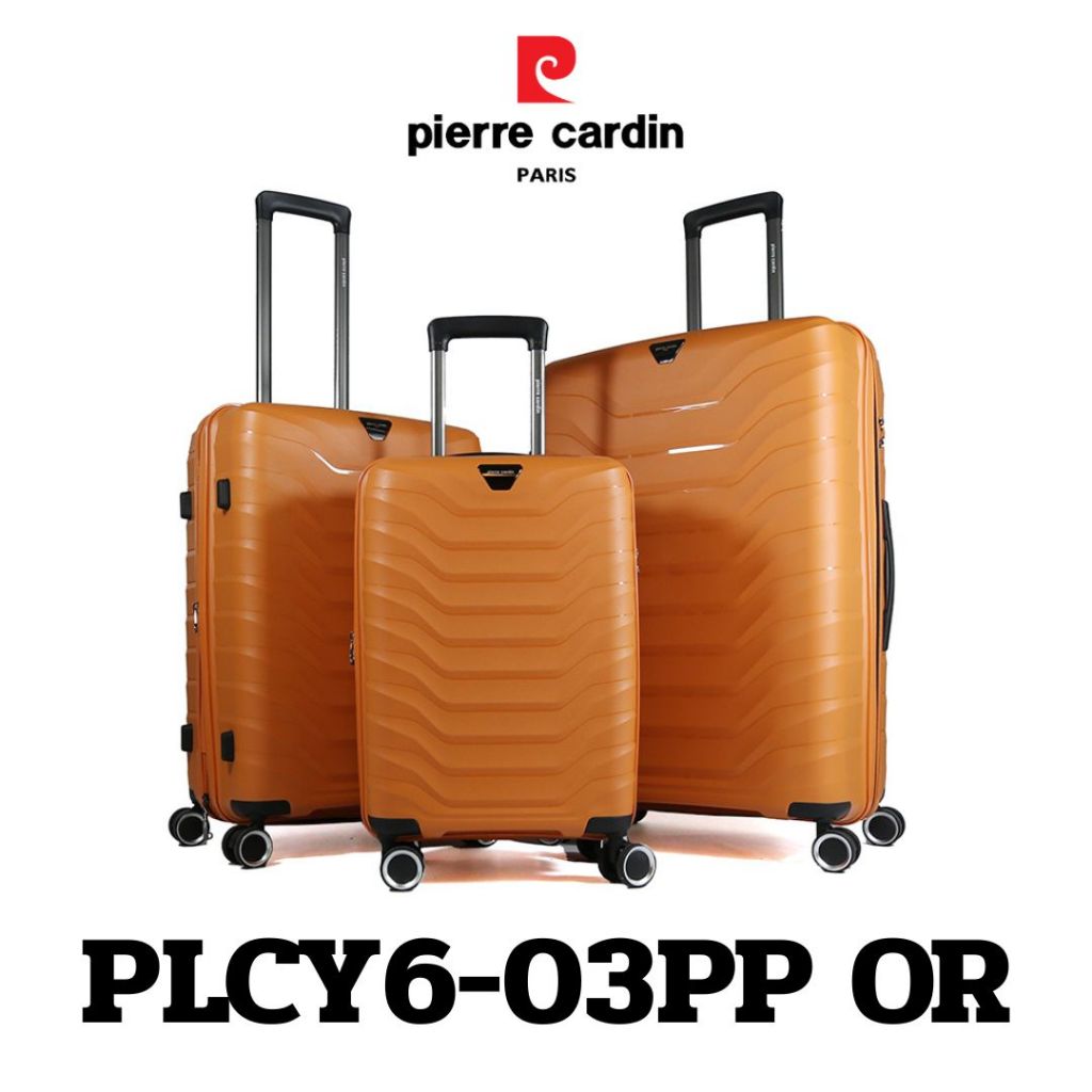 Pierre Cardin กระเป๋าเดินทาง รุ่น Vega (เวก้า) PLCY6-03PP