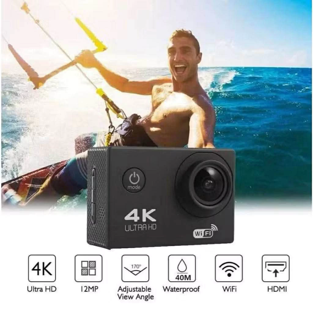 Action Camera 4K Wifi Sports DV Cam กล้องติดหมวกกันน้ำ thumbnail 10