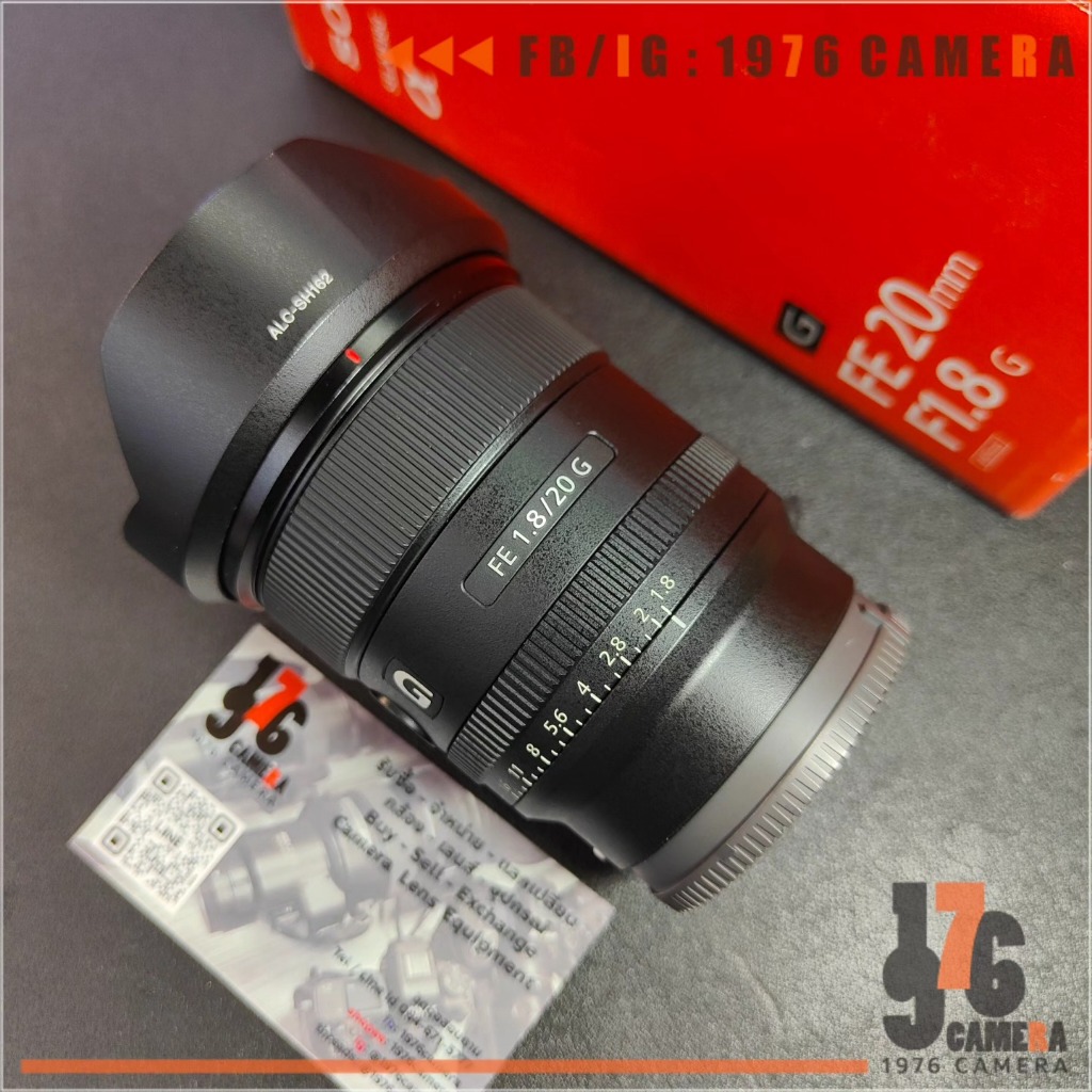 Used Lens Sony FE 20 f1.8 G  มือสองสภาพสวย