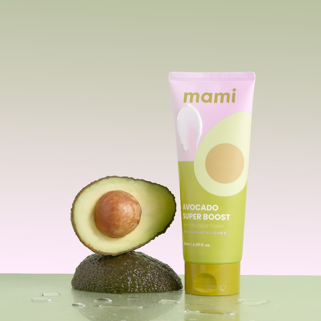 mami Avocado Super Boost Microbubble Foam 180ml ราคา ถูกที่สุด ดีลบีเคเค แกลเลอรีภาพที่ 3