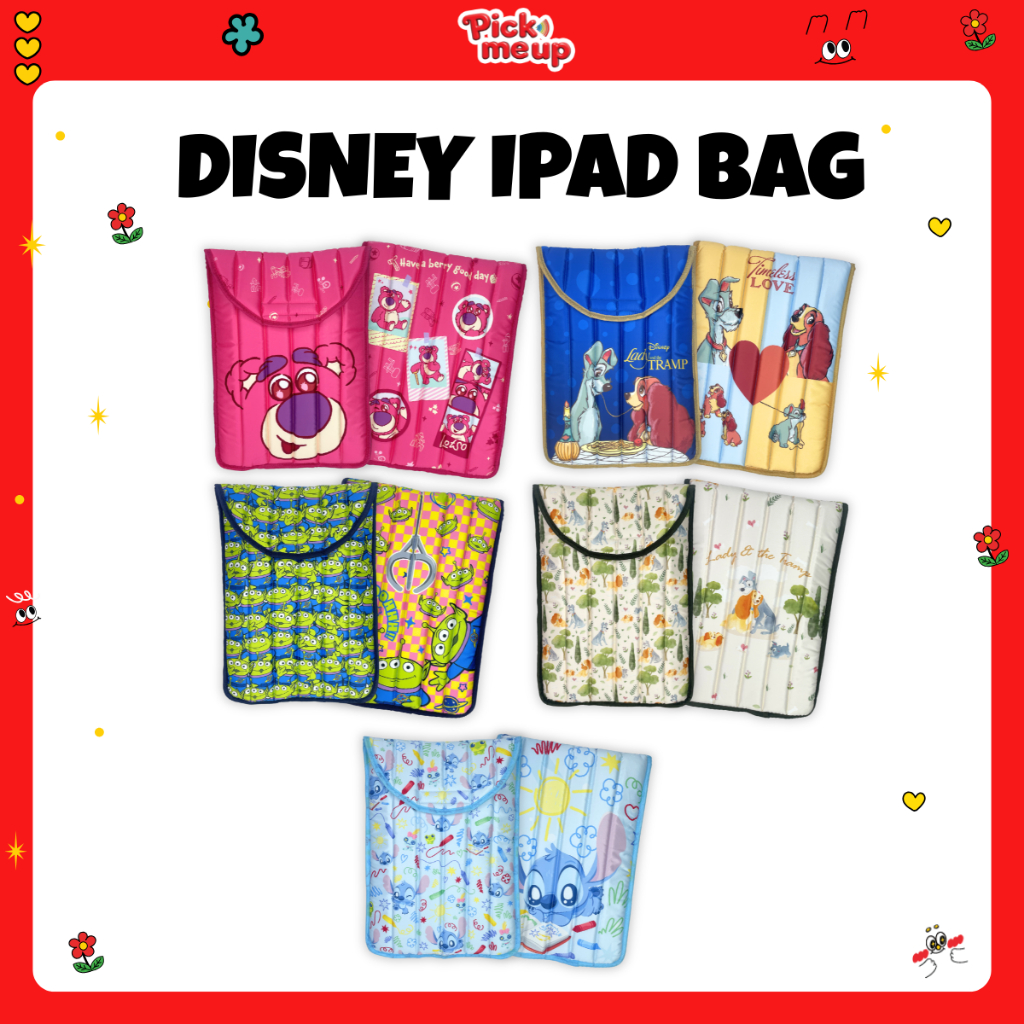 PickMeUp Ipad / Laptop Bag ลาย Disney Character ลิขสิทธิ์ Disney