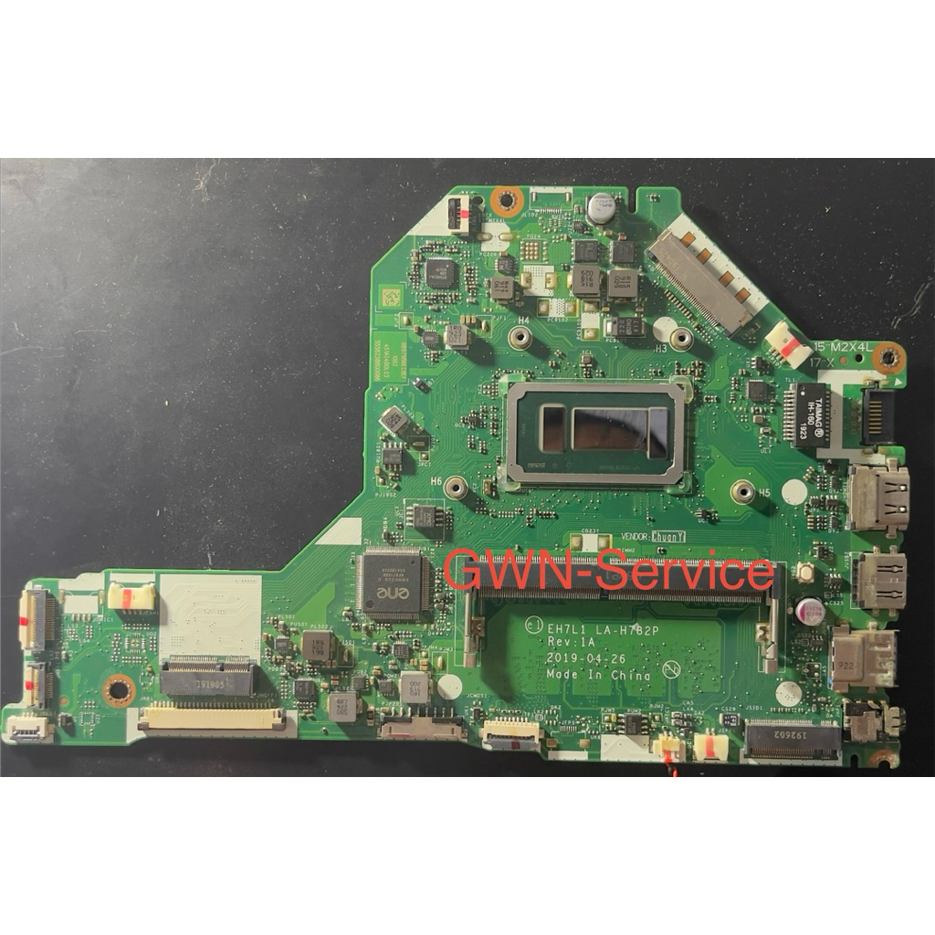 Mainboard Acer A315-51/54 Acer Extensa 15 EX215-51K EH7L1 LA-H782P i3-7020U, 2.30 GHz RAM: 4 GB, DDR
