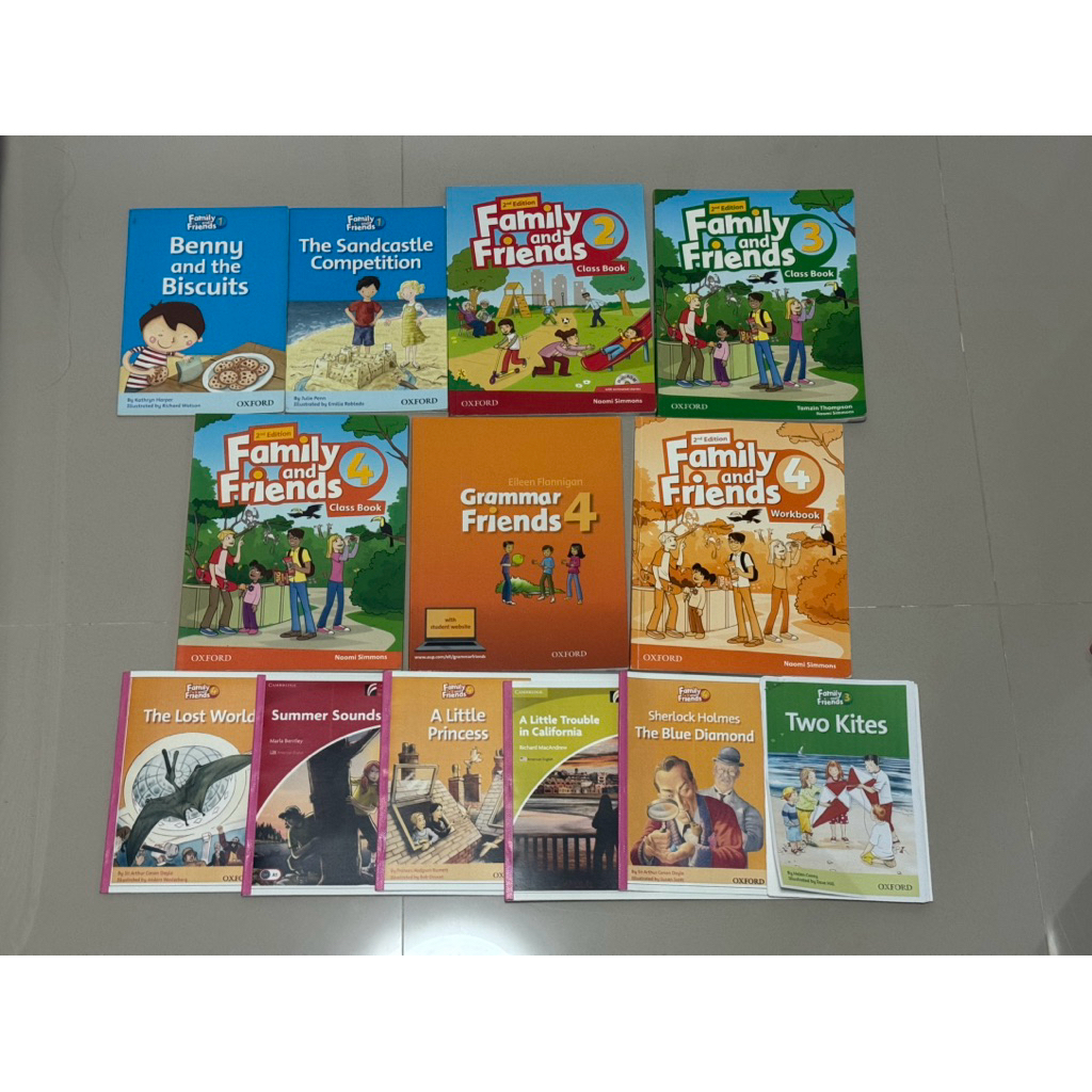 Family and Friends เล่ม 1 2 3 4 มือสอง