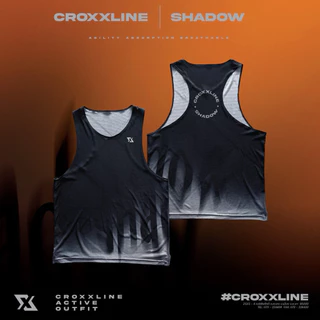 croxxline shadow เสื้อยืดกีฬา น้ำหนักเบาสบาย สวมใสคล่อง ตัว ซับเหงือแห้งไว