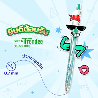 Flexoffice 12 ด้าม ปากกาลูกลื่น ปากกาเจล หัว 0.7mm รุ่น Surf และ Trendee หมึกสีน้ำเงิน/แดง/ดำ
