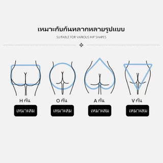 SKY กางเกงในหญิงผ้าฝ้าย95%ยืด นุ่มสบายผิว ไม่รัด เอวกลาง ดีไซน์เก๋ 3ชิ้น M-2XL พร้อมส่งCOD