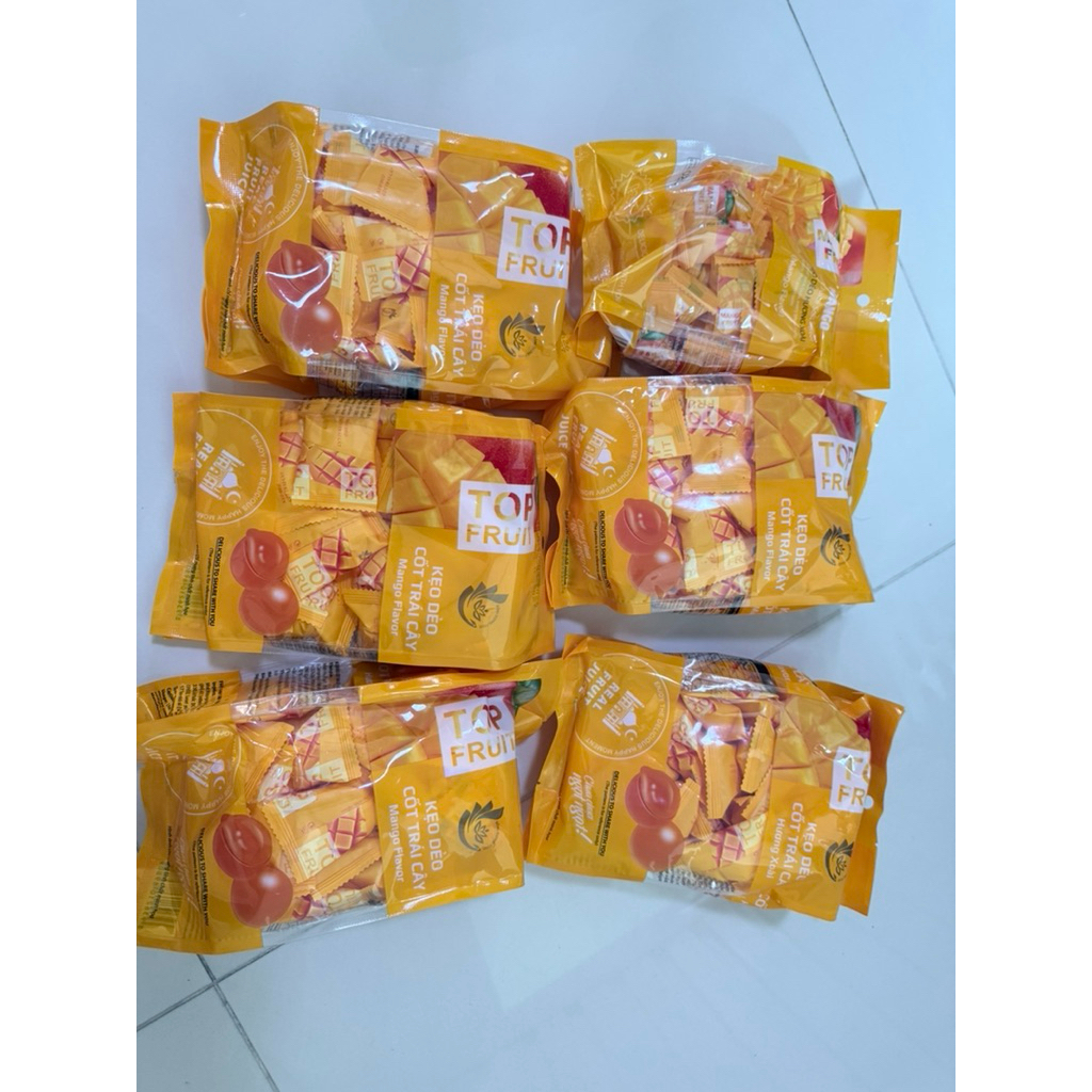เยลลี่มะม่วงเวียดนาม TOP FRUIT หนึบหนับ รสชาติหอมหวาน