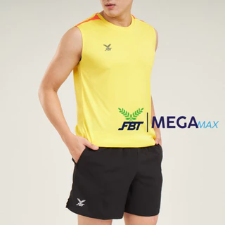 เสื้อแขนกุด FBT B2I218 เสื้อกีฬา ตัดต่อไหล่ ไซส์ S-6XL