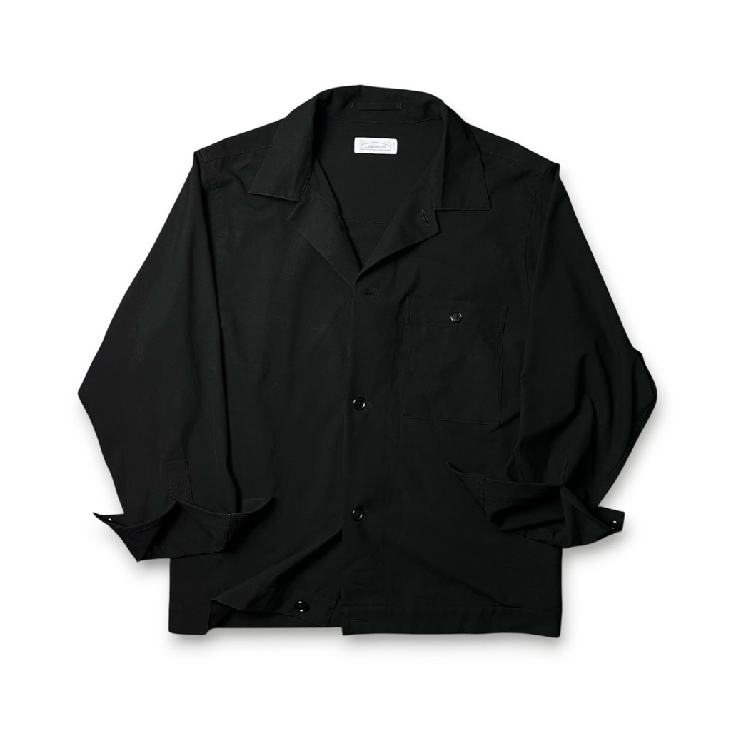 📮พร้อมส่ง📮 Matte Noir Minimal — L&W DESIGN®️ Casual Shirt เสื้อเชิ้ตแขนยาวสไตล์มินิมอลจากแบรนด์ L&W 