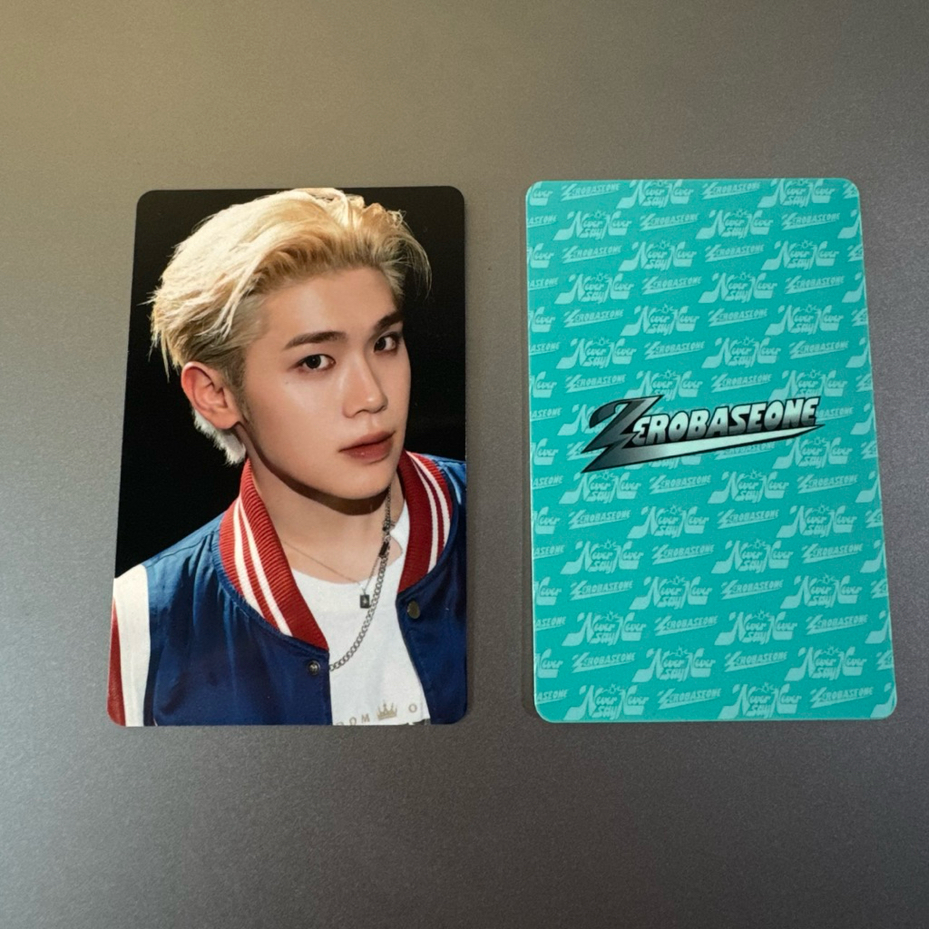 Photocard Zerobaseone การ์ดสะสม ZB1 การ์ด Zerobaseone
