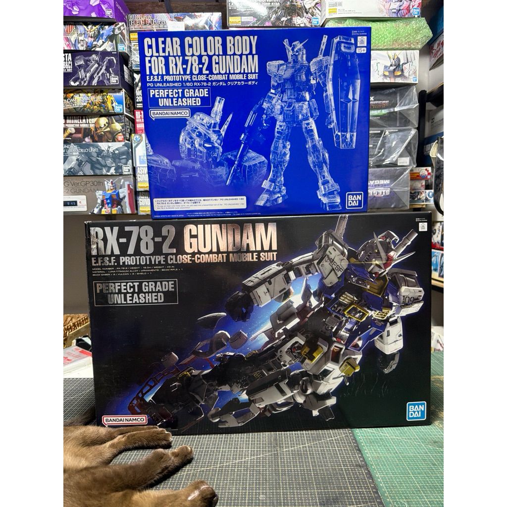 Pg 1/60 RX-78-2 Unleashed Gundam+ Pg Clear Color Body For RX-78-2 Gundam Unleashed