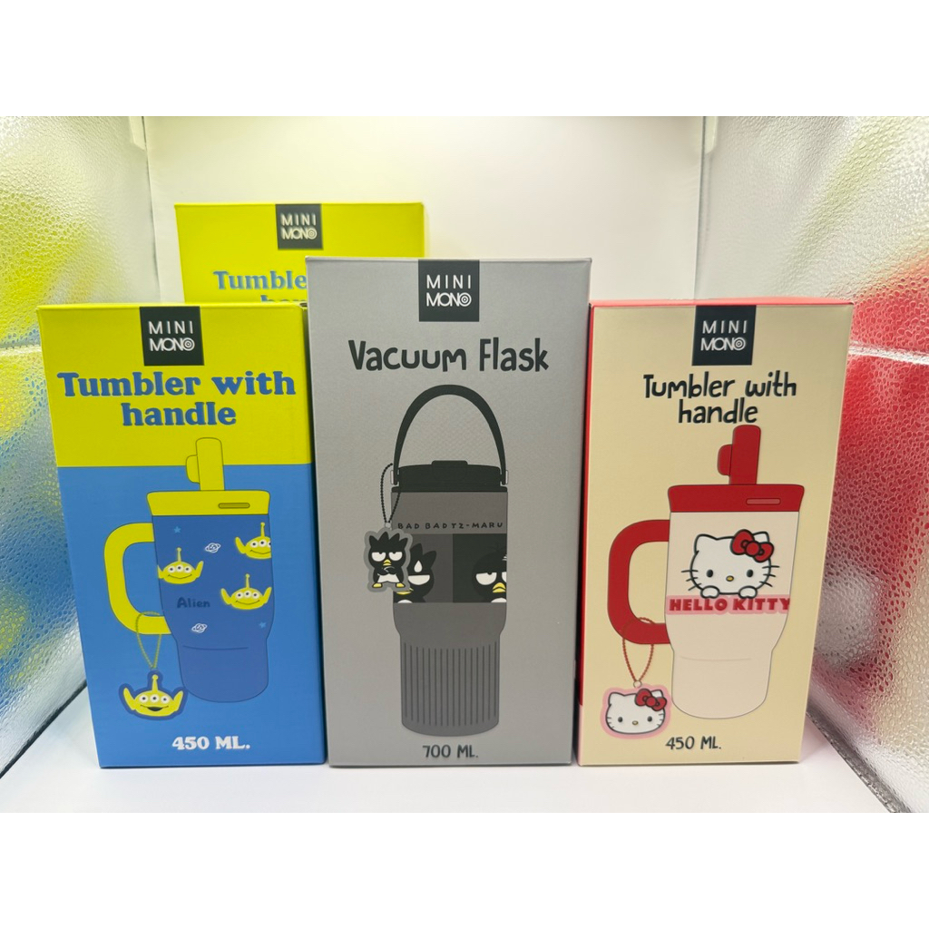 ✨พร้อมส่ง ✨Mini Mono x Sanrio และ toystory แก้วน้ำเก็บอุณหภูมิ 450 /700 มล. สแตนเลสสองชั้น | ลิขสิทธ