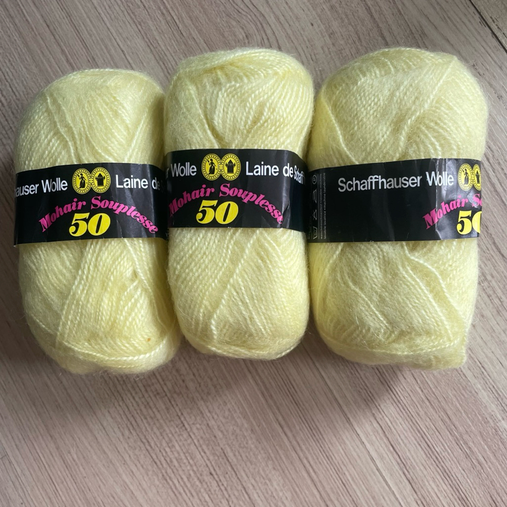 ไหมพรม Mohair Souplesse made in Switzerland (Mohair + Arcylic)