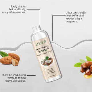 EELHOE น้ำมันบำรุงผม Coconut Hair Oil น้ำมันผมมะพร้าว ฟื้นฟูผมเสีย เซรั่มน้ำมันมะพร้าว