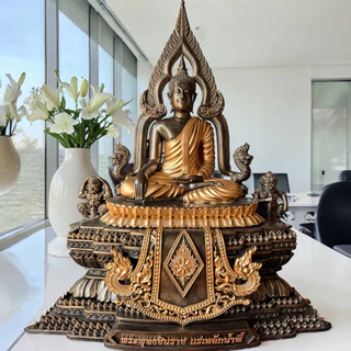 พระพุทธชินราช รุ่นบัลลังก์นาคมหามงคล :งานพุทธศิลป์999บาท/ใหญ่1,590บาทมีของแถมมงคลอึก3รายการ