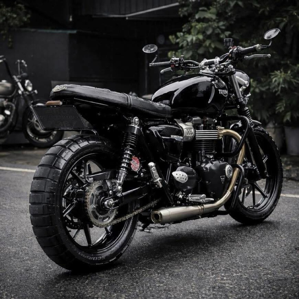 ท่อไอเสีย Triumph Bonneville T100/T120/ST900/ST1200/Bobber 1200/Speedmaster  2017-2024