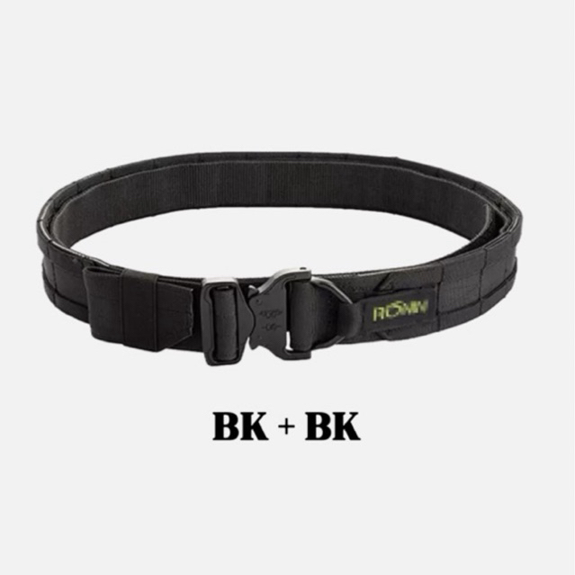 Workwear เข็มขัดฝึกซ้อมกลางแจ้งเข็มขัดลายพรางยุทธวิธีระบบเอวตรายุทธวิธีรุ่น4.5ซม.