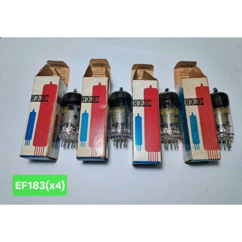 ขายหลอด R.F.T เบอร์ EF183 ( 4 หลอด)