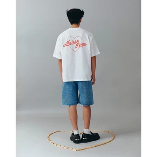 maison KEEPS | The Oversized Adore Outline Tee | Unisex | เสื้อยืดทรง oversized ผ้านุ่มพิเศษ
