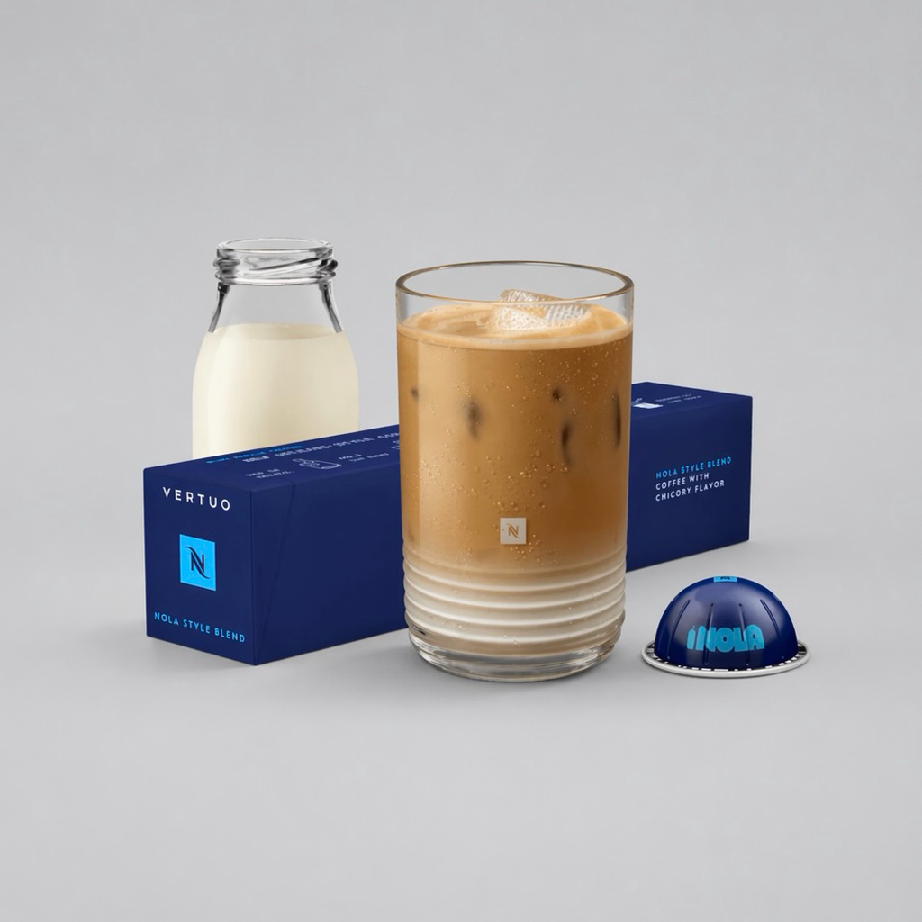 Nespresso x Blue Bottle Coffee แคปซูลกาแฟ NOLA Style Blend | พร้อมส่ง
