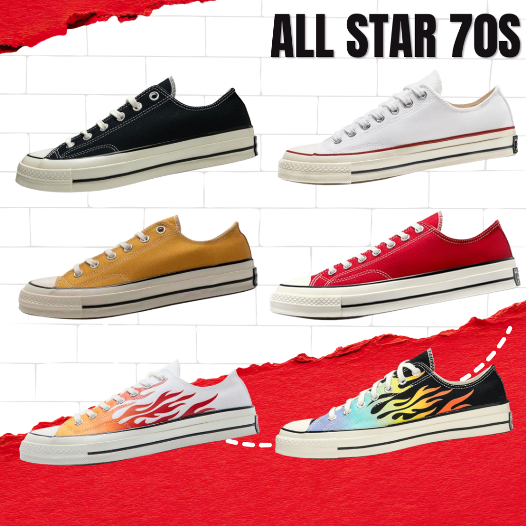 รองเท้าผ้าใบ รุ่น Classic 70s ทน พื้นยาง ขอบผ้า ผ้านิ่ม สินค้าพร้อมกล่อง ส่งในไทย