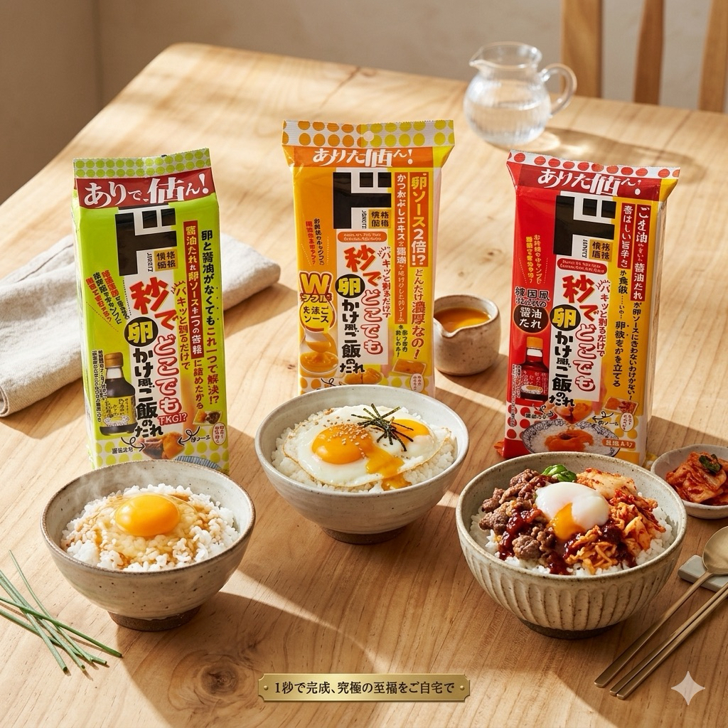 🇯🇵ซอสซีอิ๊วและซอสไข่บรรจุ ออกใหม่ล่าสุด