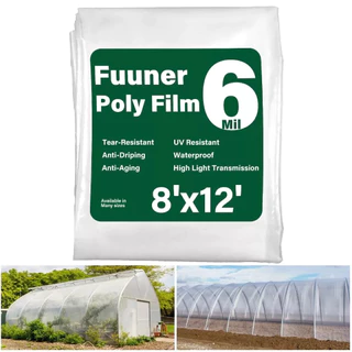 พลาสติกโรงเรือน พลาสติกใส ความหนา250 ไมครอน UV10% Green House พลาสติกคลุมโรงเรือน