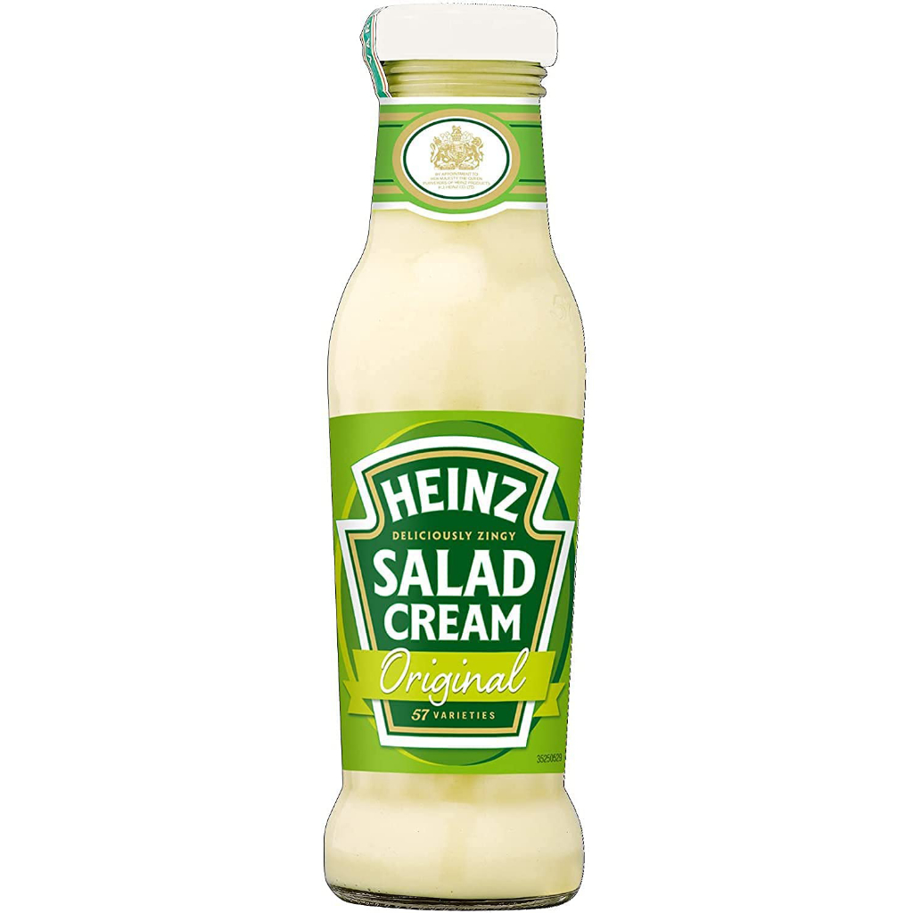 Heinz Salad Cream Glass Bottle 285G ไฮนซ์ สลัดครีม