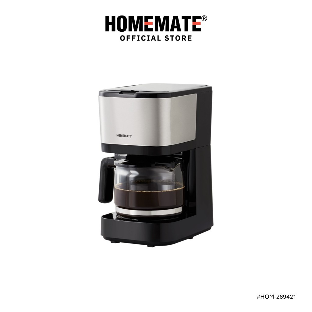 HOMEMATE เครื่องชงกาแฟดริป 6 ถ้วย รุ่น HOM-269421