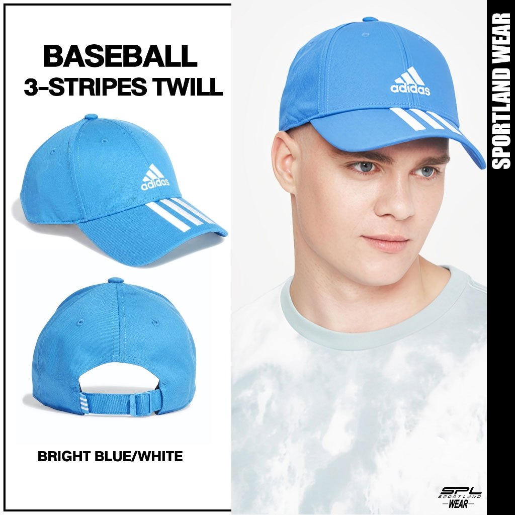 Adidas อาดิดาส หมวกแก๊ป หมวกเทรนนิ่ง TR Cap baseball 3S twill HD7236 LBL (900) EOSS