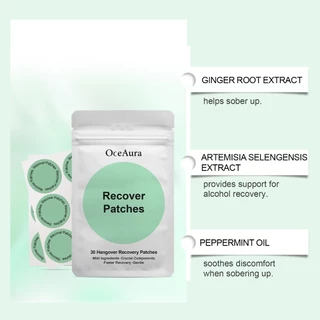 OceAura แผ่นแปะเผาผลาญไขมัน GLP-1 ควบคุมอาหาร ฟื้นฟูอาการเมาค้าง เพิ่มสมาธิ ปรับรูปร่างสัดส่วน
