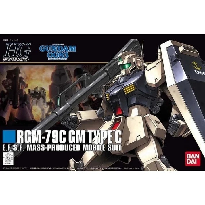 HG 1/144 RGM-79C GM TYPE C  [BANDAI]