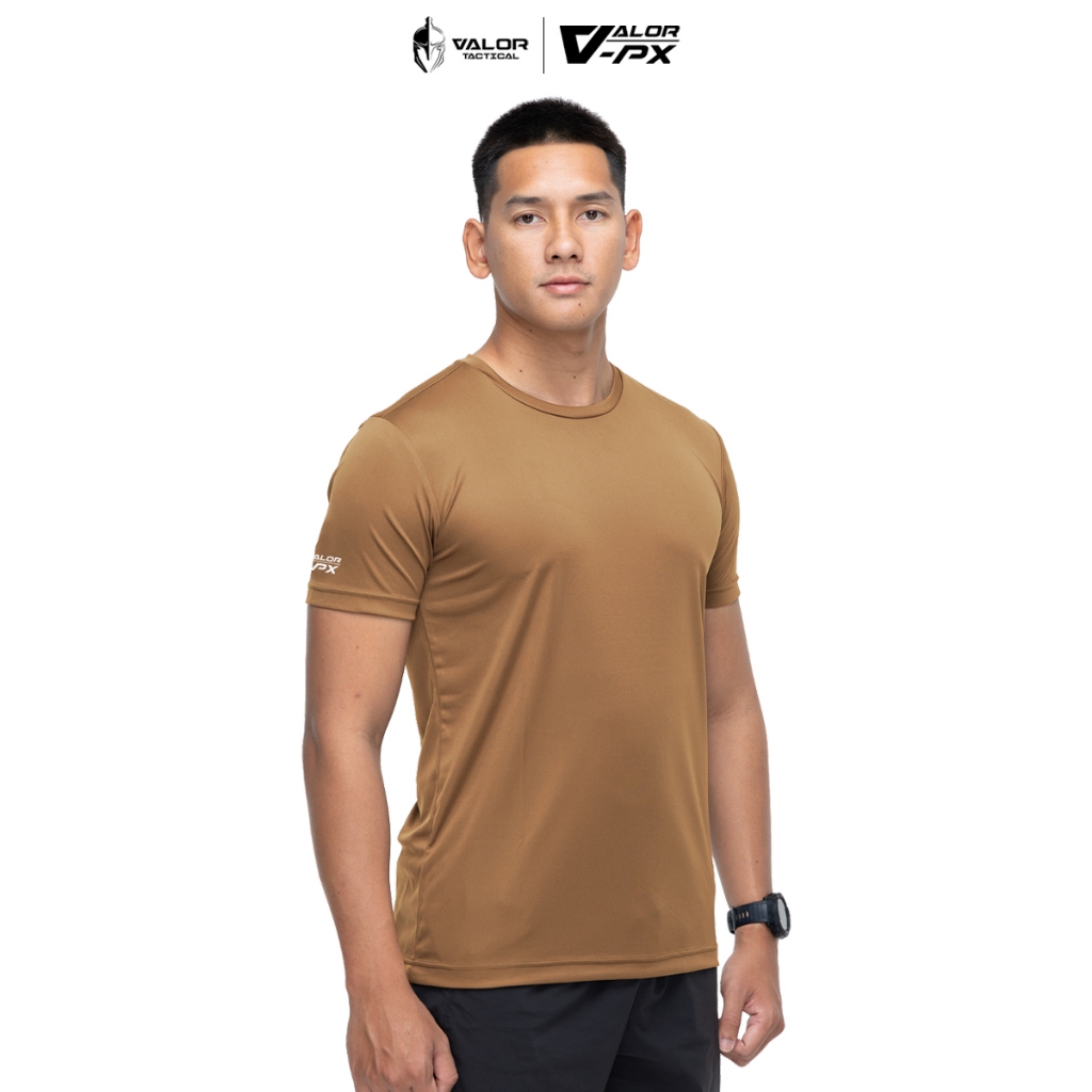VALOR PX - QRF TEE III-T-Shirt เสื้อรองในทหาร เสื้อกีฬา แขนสั้น ผ้า polyester ระบายอากาศ ไม่อับชื้น 