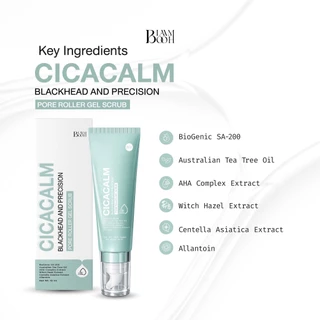 BLAHMBOOH เซรั่มสครับสิวเสี้ยน (10 ml.) เหมาะสำหรับผู้มีปัญหาสิว สิวเสี้ยน ความมันส่วนเกิน รูขุมขนกว้าง ไม่กระจ่างใส