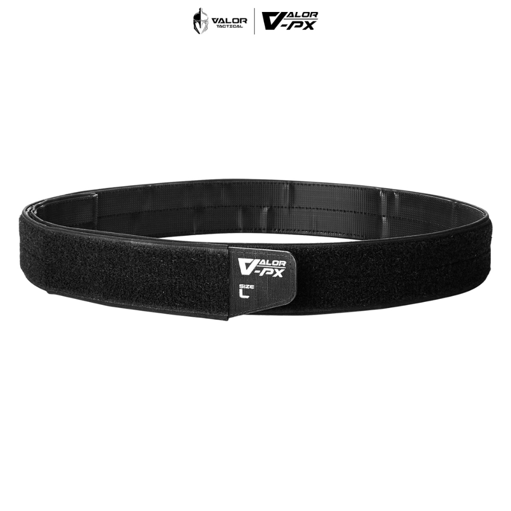 VALOR PX - Inner Belt [Black] เข็มขัดเส้นใน เข็มขัดทหาร ตำรวจ หุ้มผ้า 1 ชั้น ใช้งานได้ 2 ด้าน