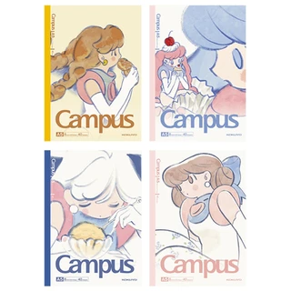 KOKUYO Campus Illustrator Miam Club สมุดปก ลายเจ้าหญิง ขนาด A5 สมุดโน้ต สมุดบันทึก มีเส้นบรรทัด สุดน่ารัก!