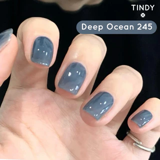 [NEW IN] Tindy ยาทาเล็บกึ่งเจล ไม่ต้องอบ เนื้อเยลลี่ไซรัป สีสวยชัด แห้งไว 21-Free Vegan [8ml]