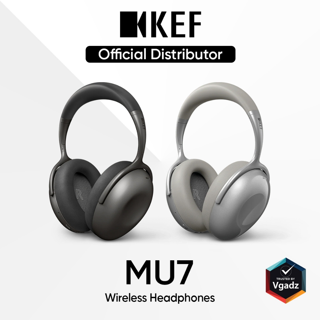 KEF หูฟัง Ear Wireless Headphones รุ่น Mu7 Noise Cancelling Over
