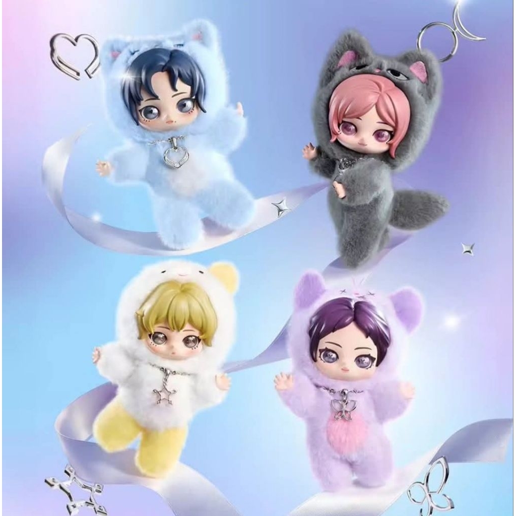 พรีออเดอร์ในไทย🇹🇭 ✨️ Fluffy club Aespa พวงกุญแจห้อยกระเป๋า