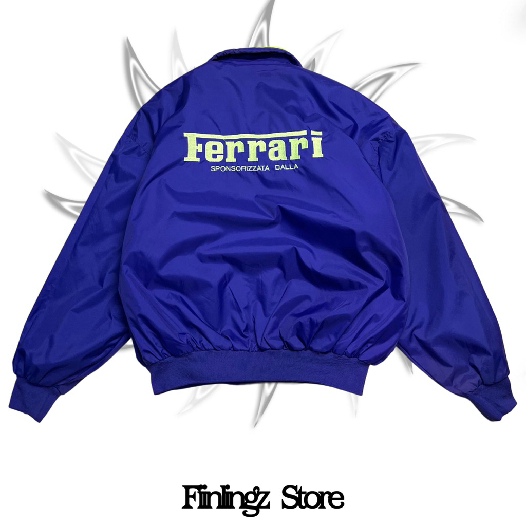 Ferrari เสื้อแจ็คเก็ต แบรนด์เนม ของแท้ 💯%