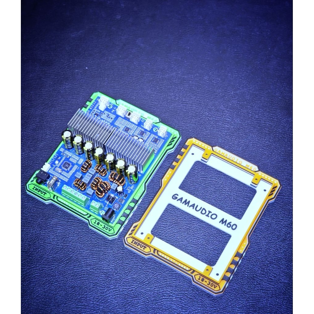 ฐานยึดแอมป์ GamaudioM60 ฐาน3Dprint แบบหนาแข็งแรง