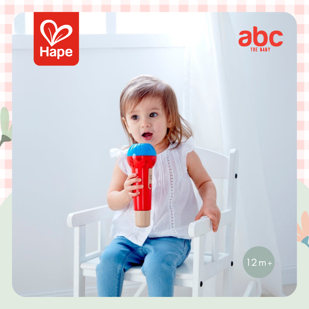 Hape ของเล่นไม้ ของเล่นดนตรี ไมโครโฟนกึกก้อง Mighty Echo Microphone ของเล่นเสริมพัฒนาการ 1 ขวบ ขึ้นไป ราคา ถูกที่สุด ดีลบีเคเค แกลเลอรีภาพที่ 2