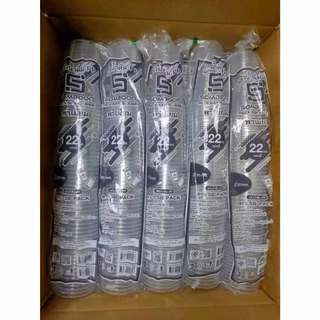 (ยกลัง1000ใบ) SB แก้วน้ำเรียบใส 22 ออนซ์ ปาก 95 แก้วพลาสติก มี มอก.
